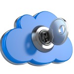 Cloud computing security concept